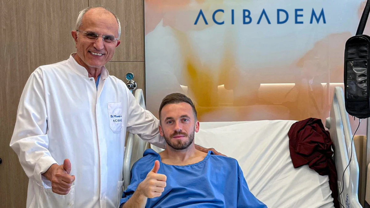 Edin Visca operasyon geçirdi