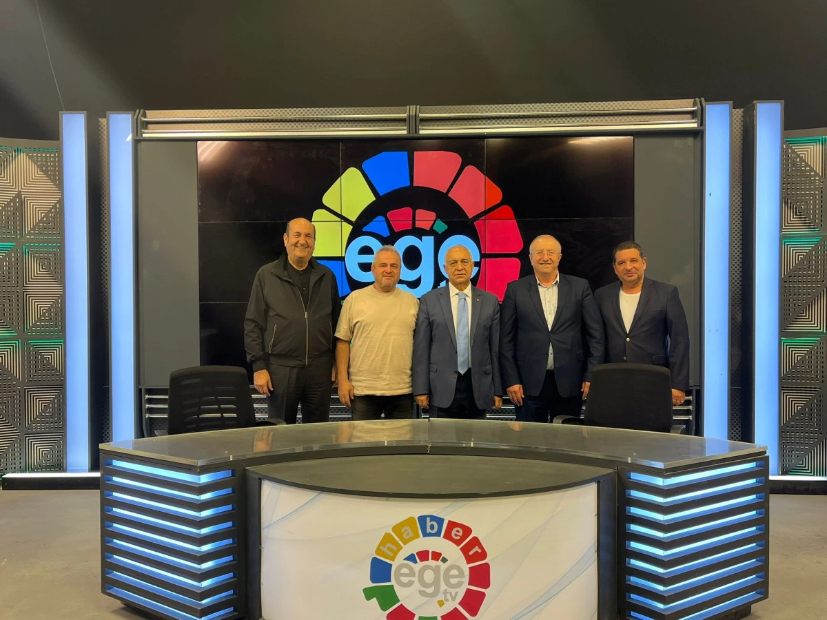 Ege TV’ye Hayırlı Olsun Ziyareti