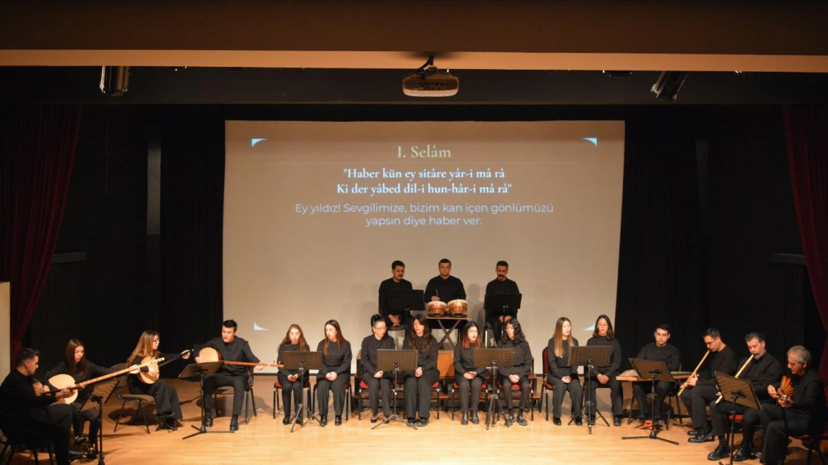 Ege &Uuml;niversitesi&rsquo;nde Mevl&acirc;n&acirc; Anma Programı D&uuml;zenlendi