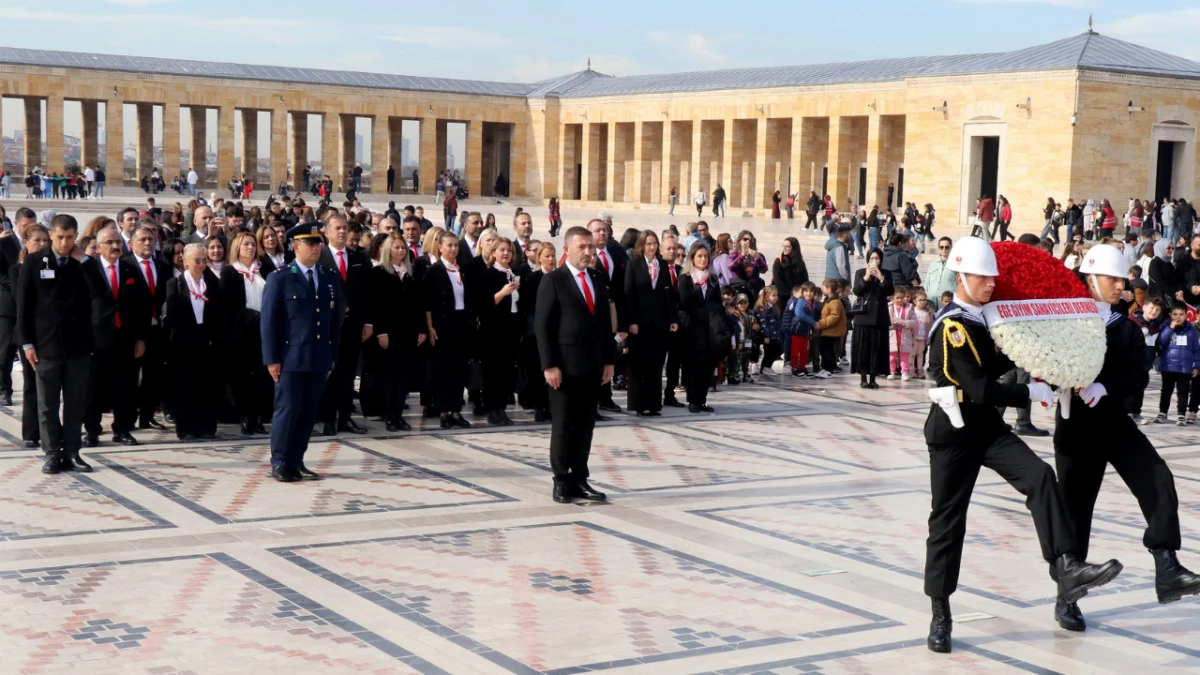 EGSD Heyeti Anıtkabir ve 1. Meclis’i Ziyaret Etti