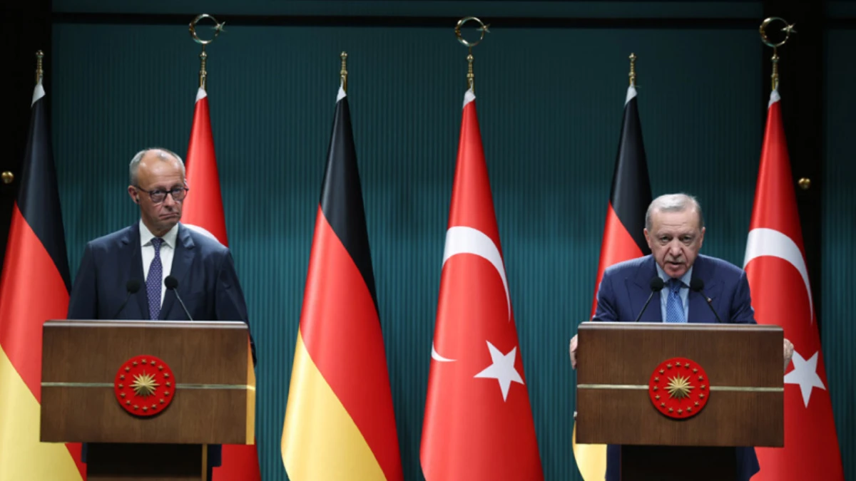 Erdoğan ve Merz’ten ortak mesaj