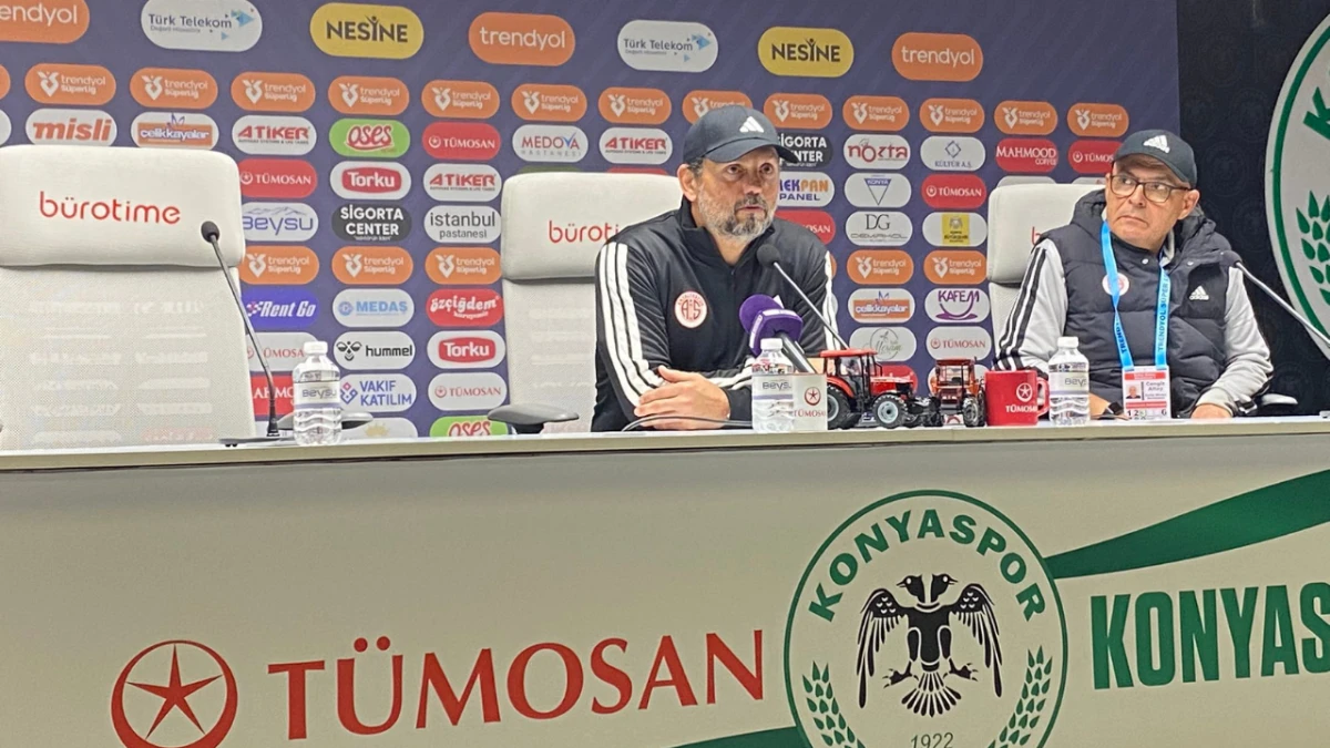 Erol Bulut’tan Konya maçı değerlendirmesi