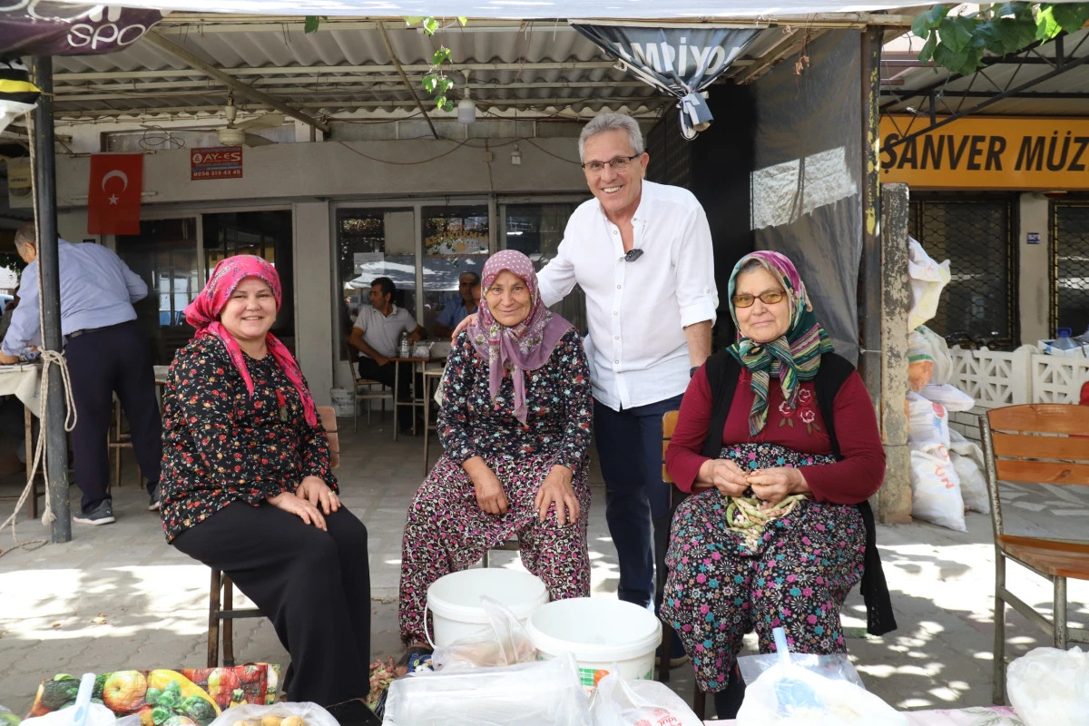 Ertuğrul başkan vatandaşlarla salı pazarında buluştu