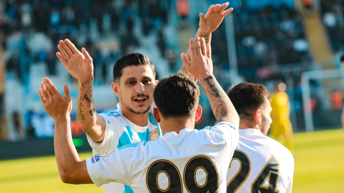 Erzurumspor FK evinde farklı kazandı