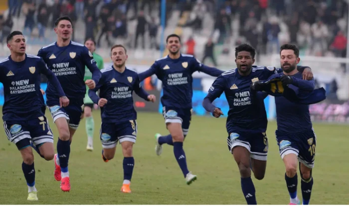 Erzurumspor FK evinde rahat kazandı