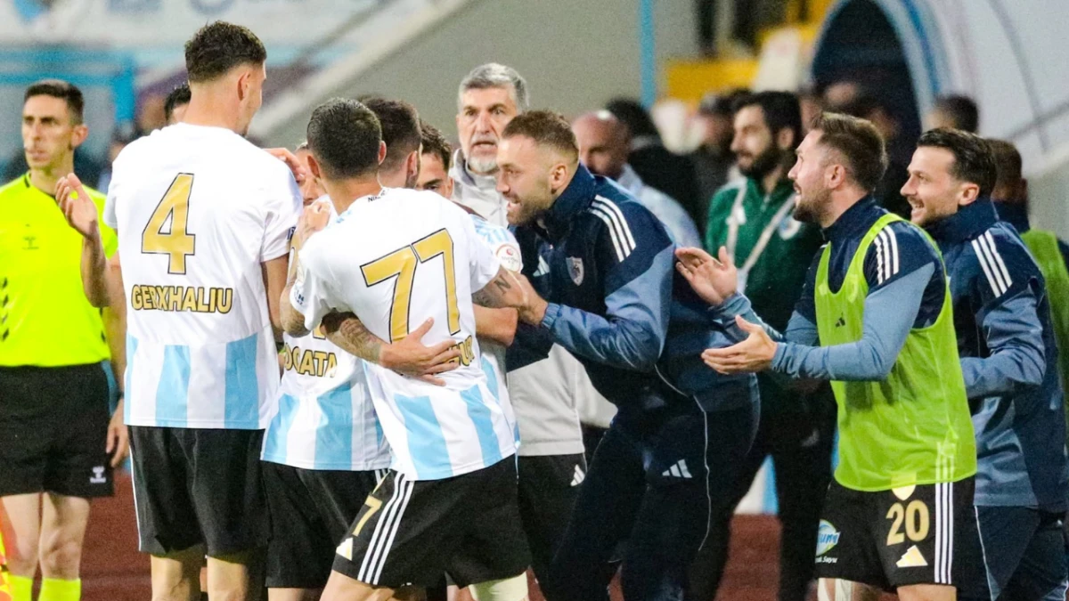 Erzurumspor'un galibiyet hasreti sona erdi