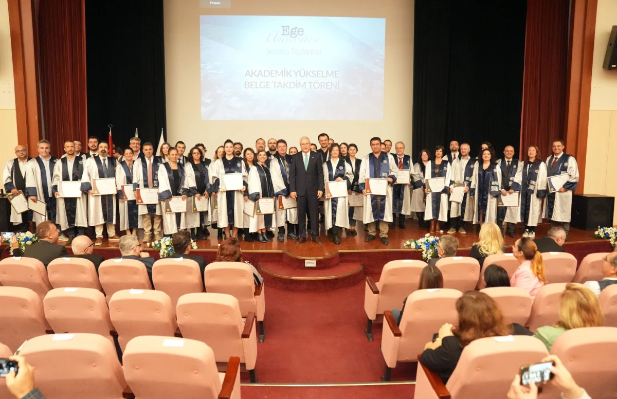 EÜ’de akademik yükselme ve Altın Yıllar belgeseli