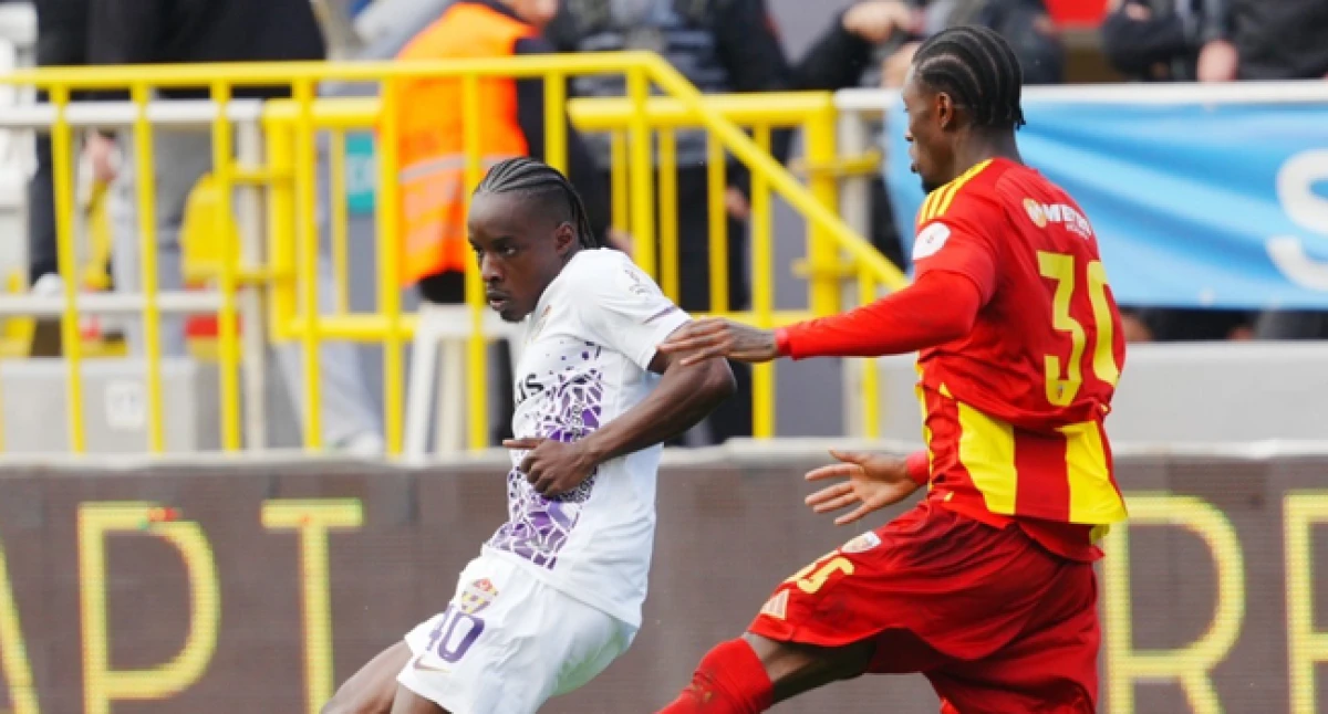 Eyüpspor ve Kayserispor puanları paylaştı