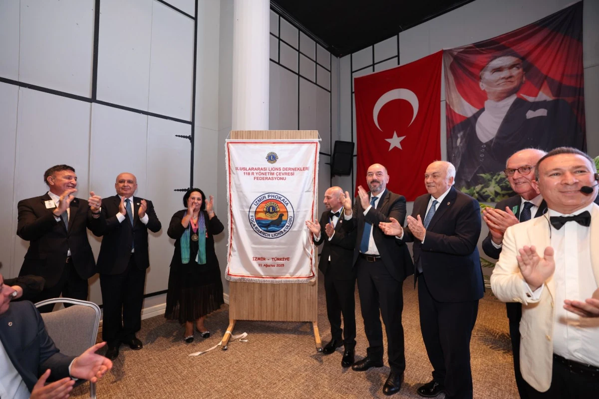 Foça’ya yeni Lions Kulübü kuruldu