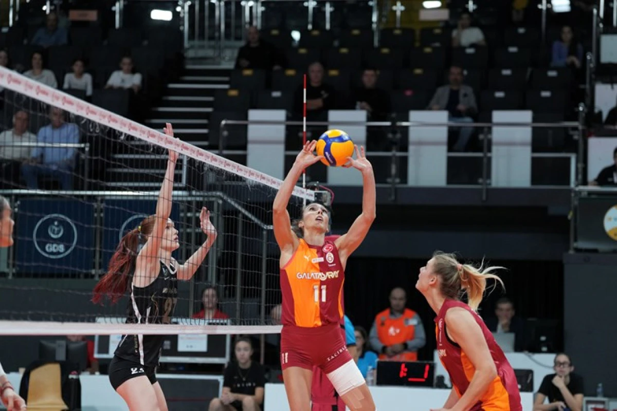 Galatasaray Daikin, VakıfBank karşısında mağlup oldu