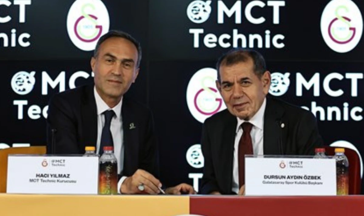 Galatasaray ile MCT Technic arasında dev sponsorluk