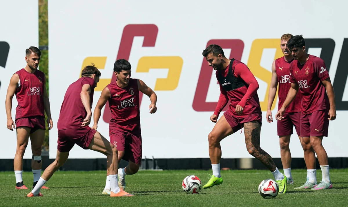 Galatasaray, Kemerburgaz’da çalıştı