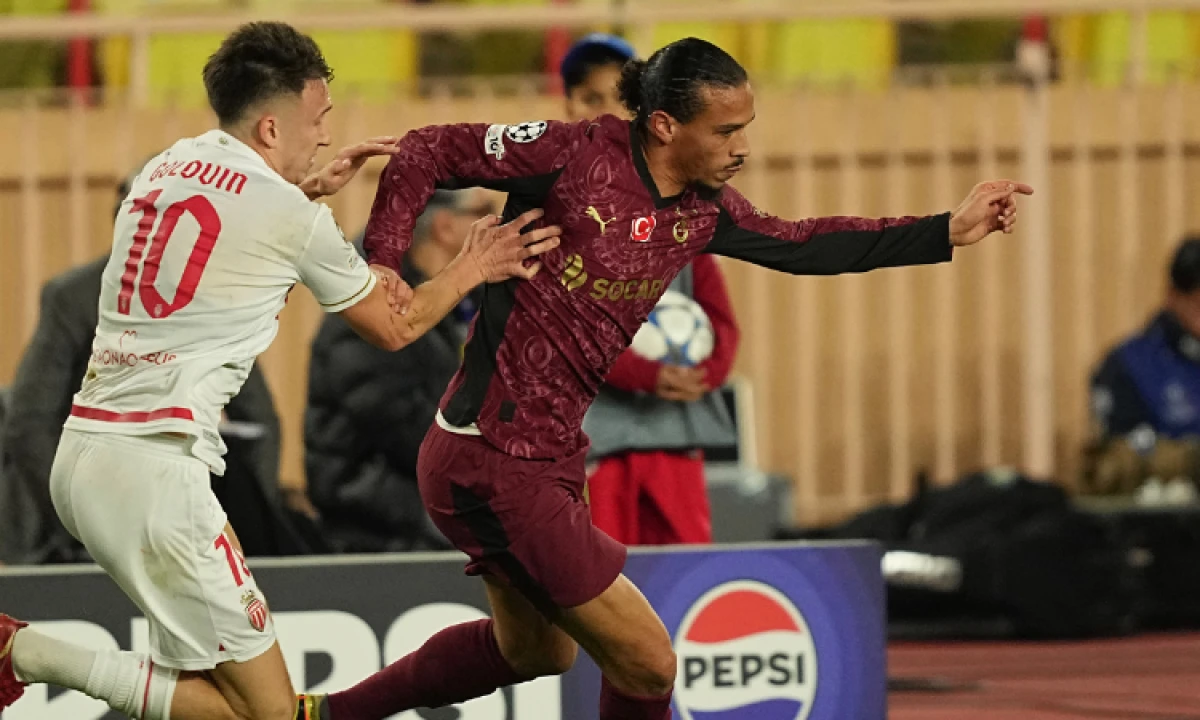 Galatasaray Monaco'dan mağlup döndü