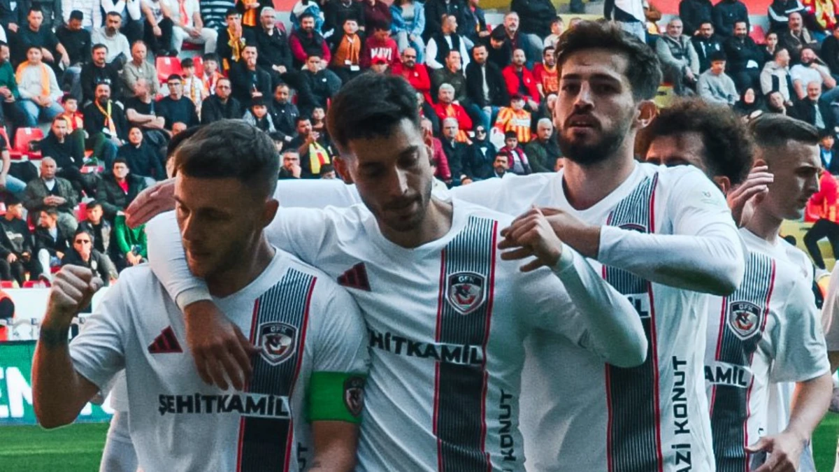 Gaziantep FK deplasmanda farklı kazandı