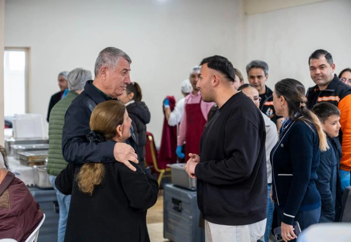 G&uuml;zelbah&ccedil;e&rsquo;de Ramazan ayında şehit ve gazi aileleri i&ccedil;in iftar