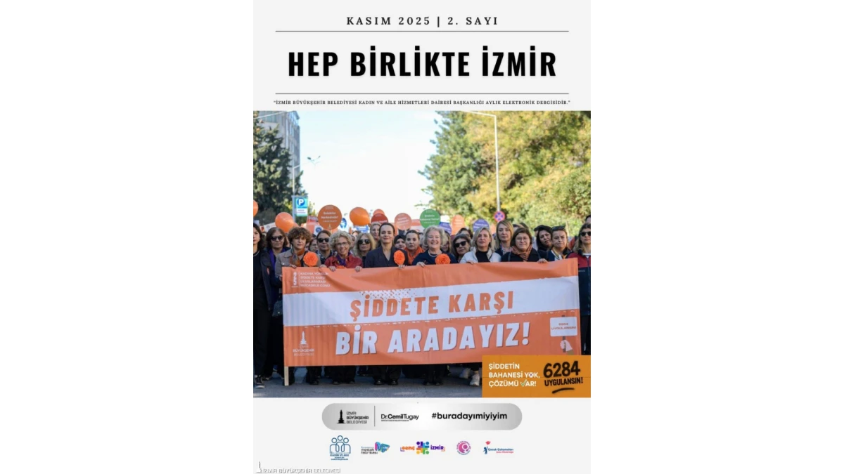 “Hep Birlikte İzmir” kasım sayısıyla okurlarla buluştu