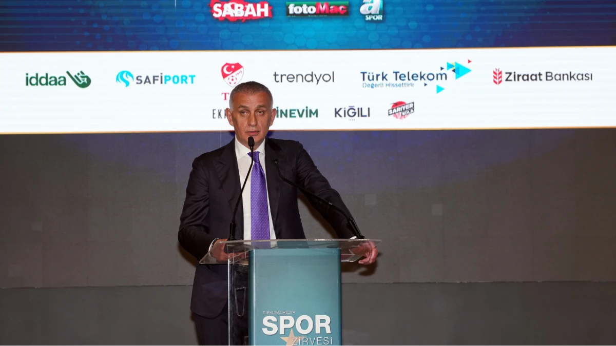  İbrahim Ethem Hacıosmanoğlu spor zirvesinde konuştu