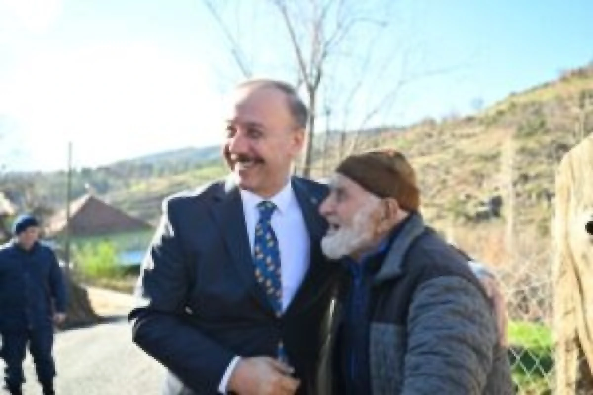 Isparta Valisi erinden köy ziyaretleri