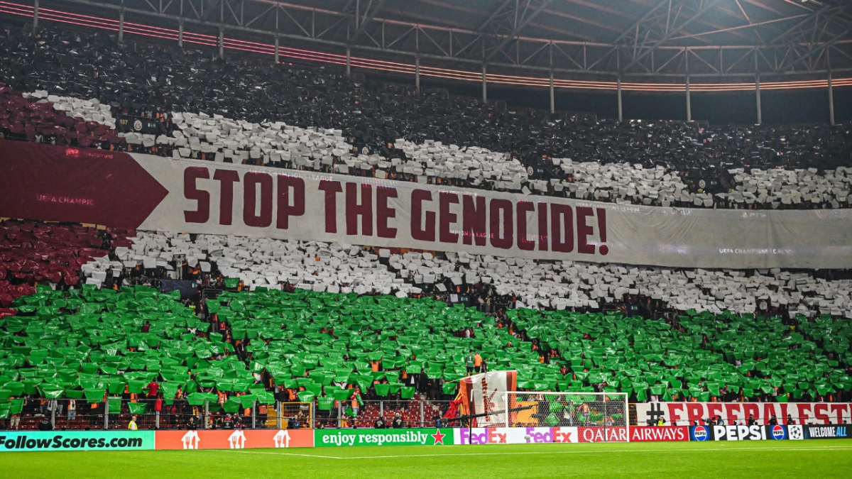 İsrailliler'den UEFA'ya Galatasaray koreografisi şikayeti