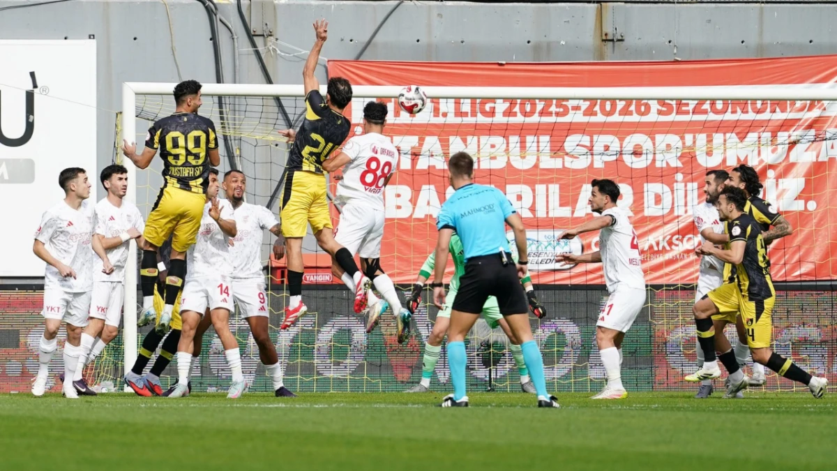 İstanbulspor ve Pendikspor yenişemedi