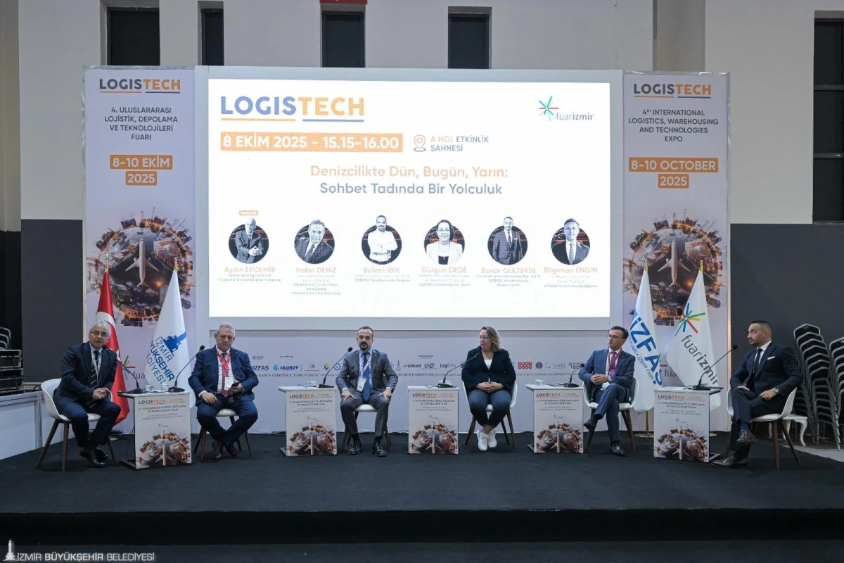 İzmir, denizcilikte LOGISTECH vizyonunu ortaya koydu