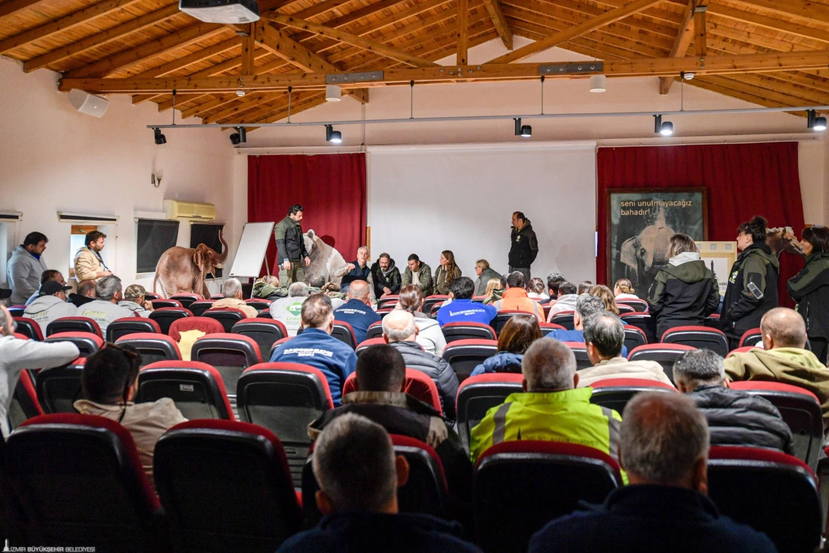 İzmir Doğal Yaşam Parkı’nda afet tatbikatı yapıldı