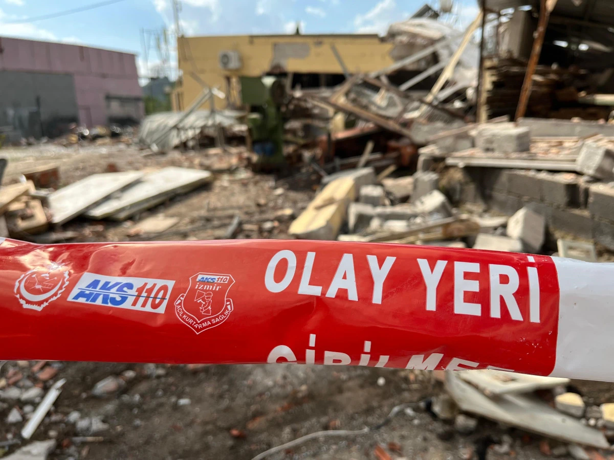 İzmir'deki patlamanın sebebi açıklandı
