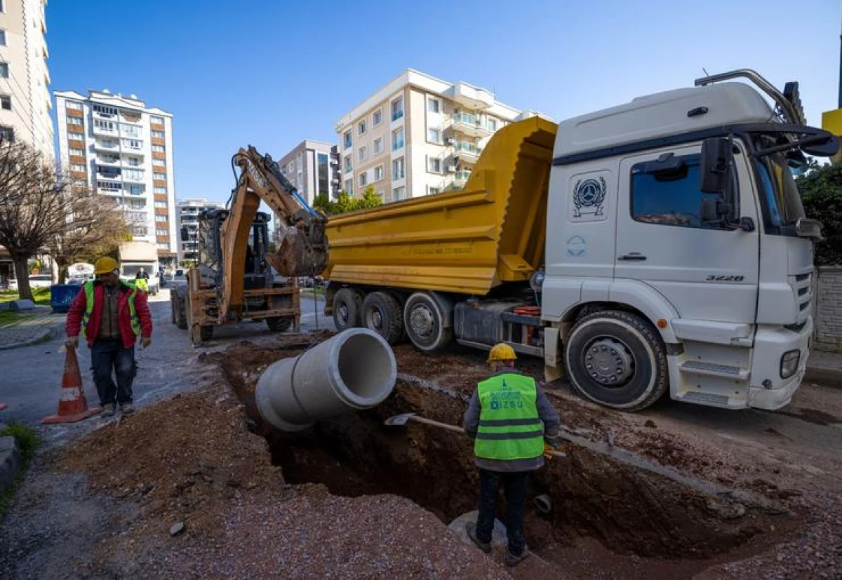 İZSU&rsquo;dan Buca&rsquo;da b&uuml;y&uuml;k altyapı atağı