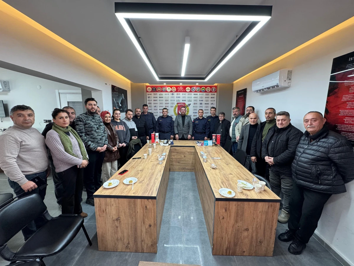 Jandarma komutanlarından ngc'ye ziyaret