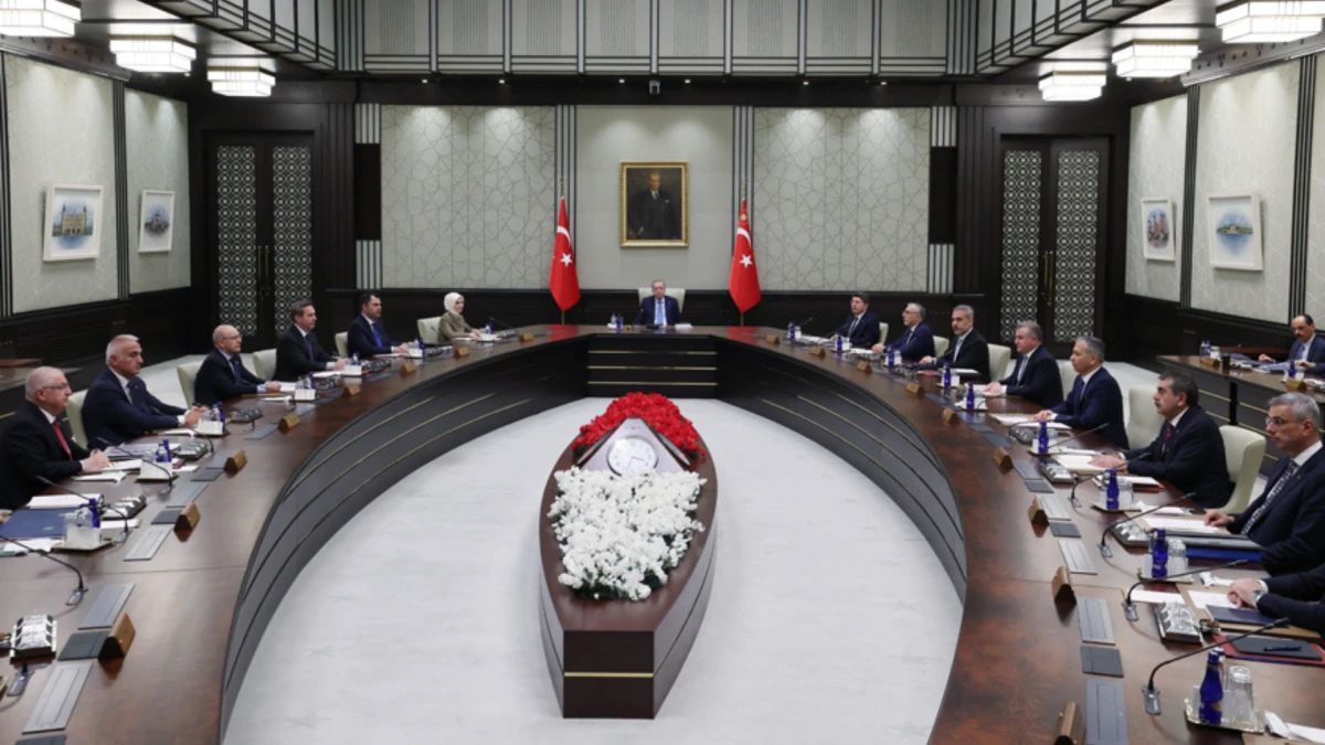 Kabine toplantısı başladı