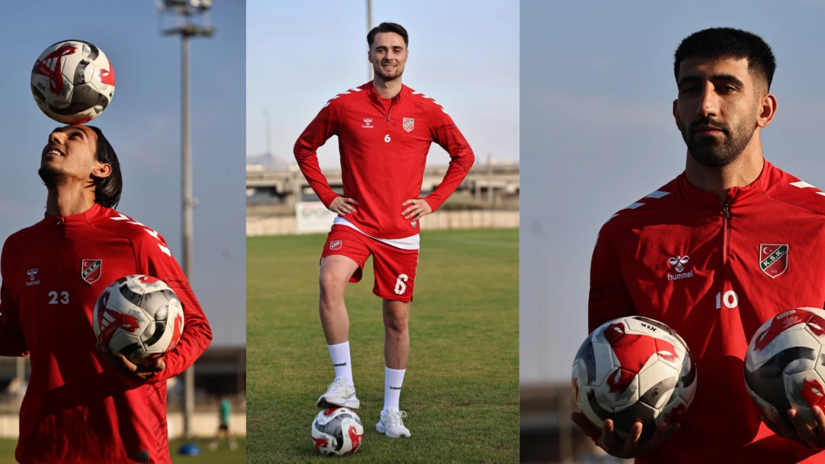 Karşıyaka futbolcuları şampiyonluk hedefliyor