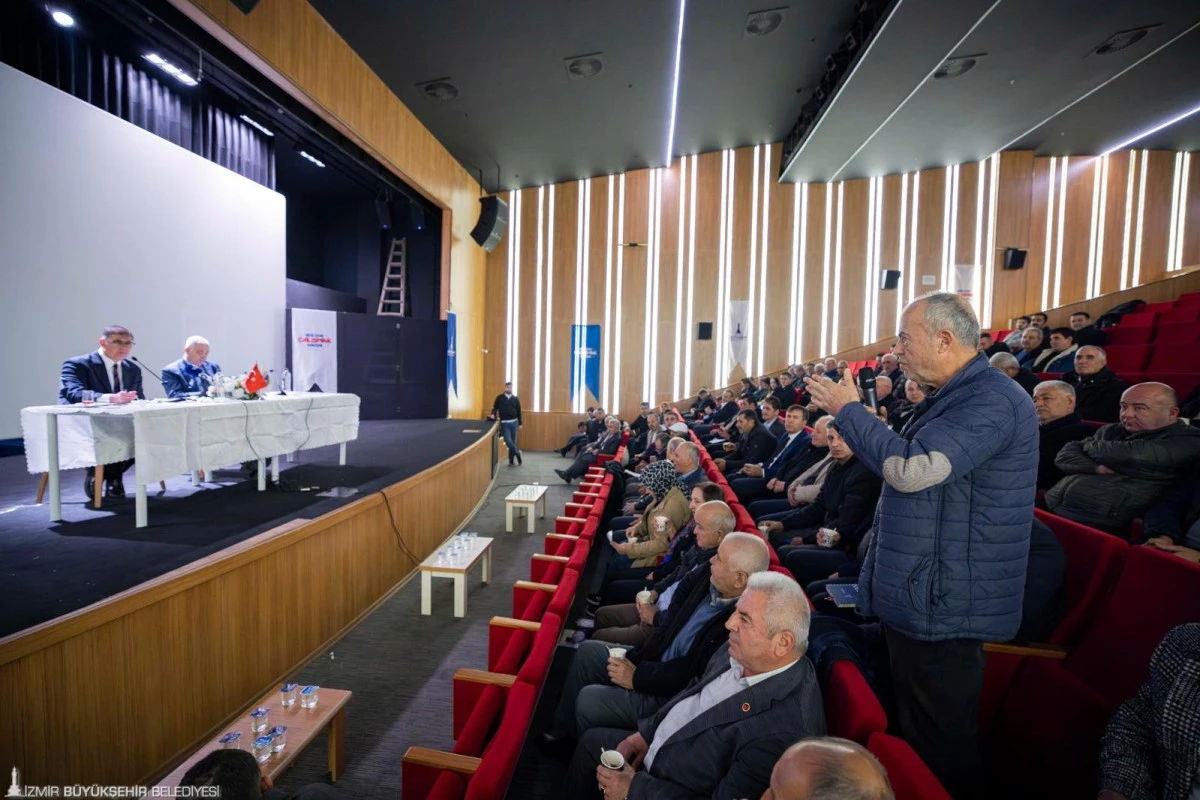 Kemalpaşa&rsquo;da muhtarlarla &ccedil;&ouml;z&uuml;m masası toplandı