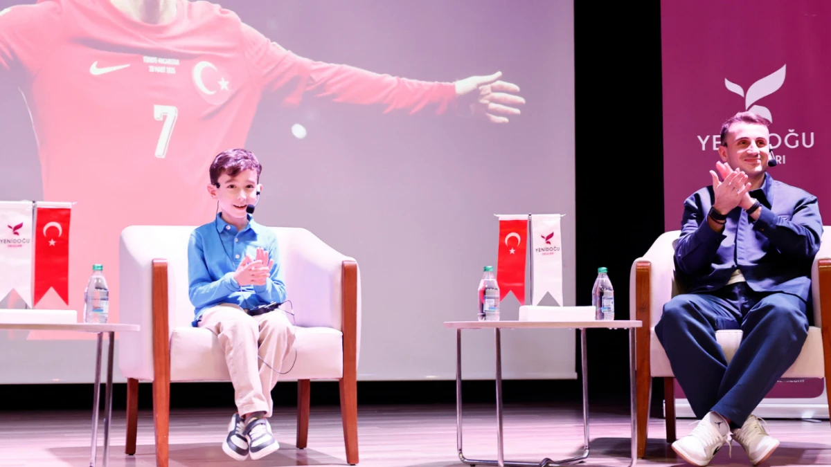 Kerem Aktürkoğlu, küçük hayranının hayalini gerçekleştirdi