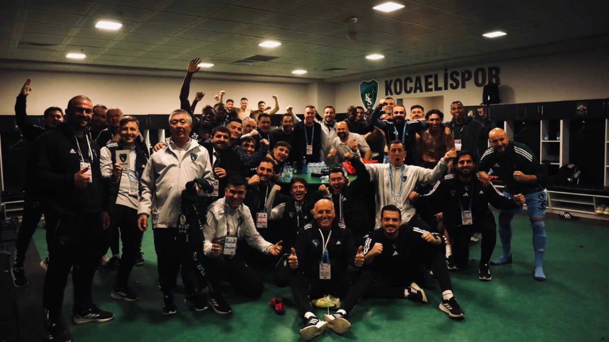 Kocaelispor evinde kazanarak yükselişini sürdürdü