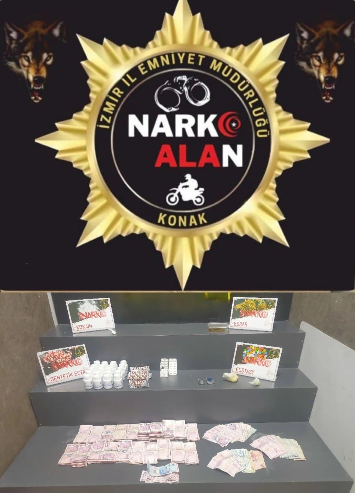 Konak’ta NARKOALAN timlerinden yasaklı madde operasyonu