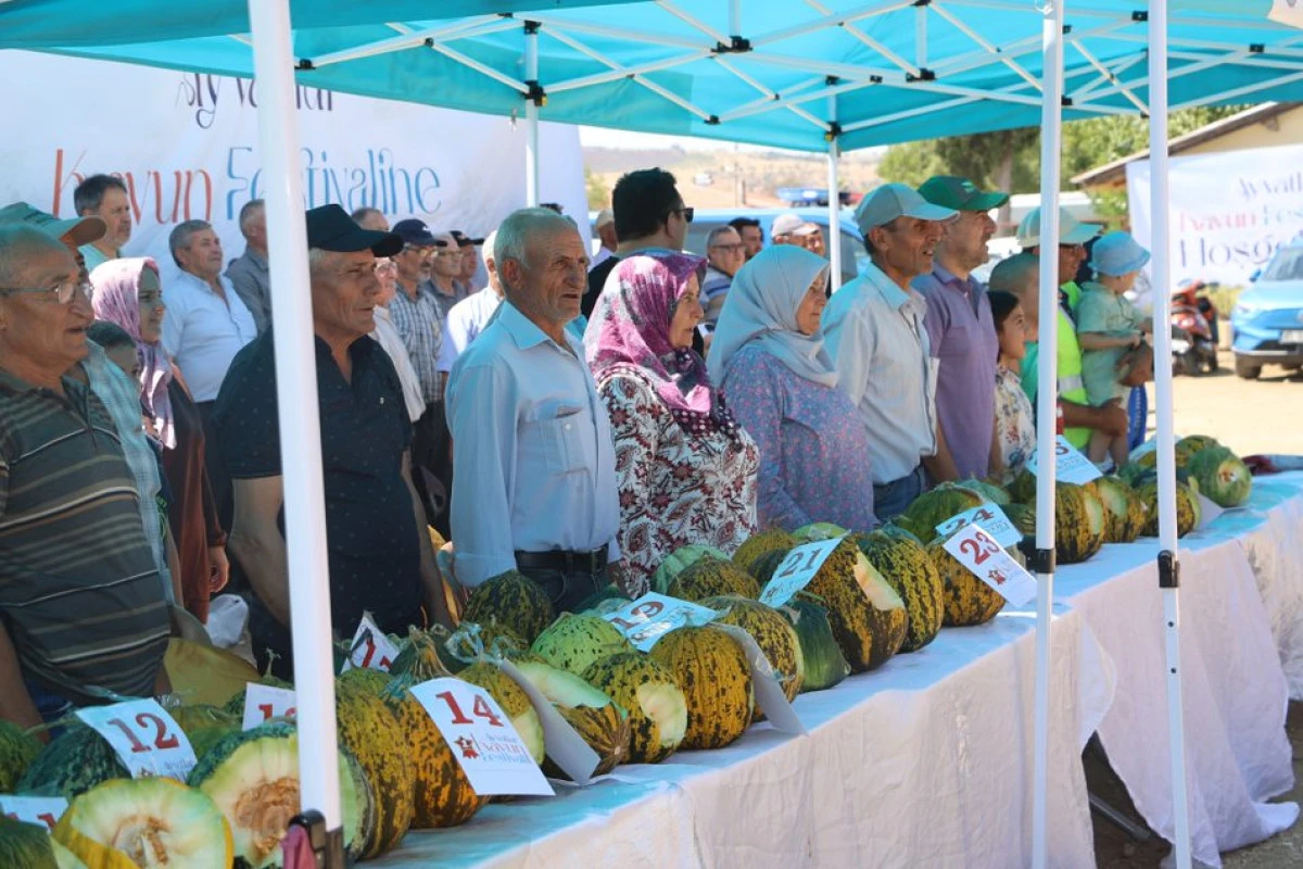Kula’da İlk Kavun Festivali Coşkuyla Gerçekleşti