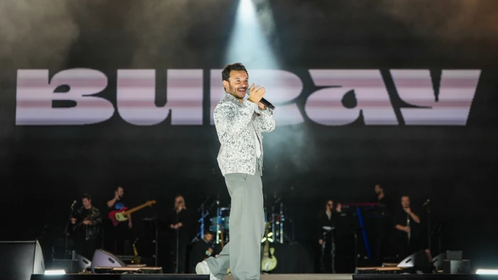 Kültür Yolu Festivali’nde Buray sahne aldı