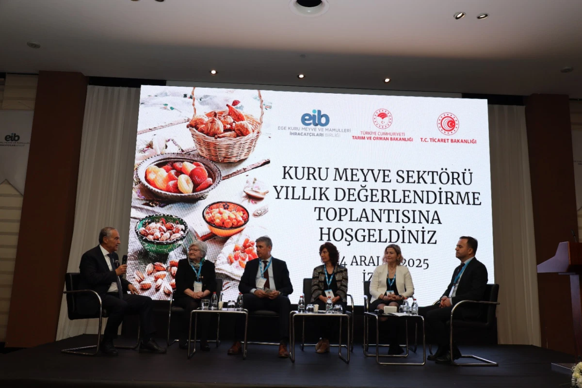 Kuru meyve sekt&ouml;r&uuml; 2025&rsquo;te iklim kriziyle m&uuml;cadeleyi tartıştı