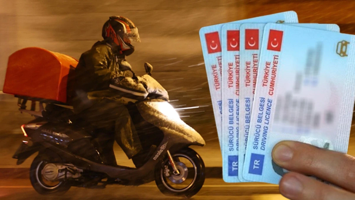 Kuryelerin Ehliyet Yaşı Değişti: Yeni D&uuml;zenleme Y&uuml;r&uuml;rl&uuml;kte