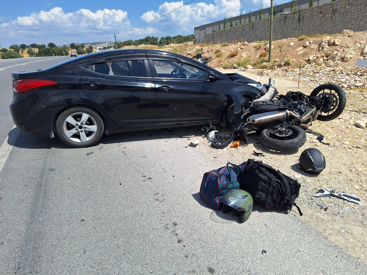 Kütahya’nın Emet ilçesinde trafik kazası