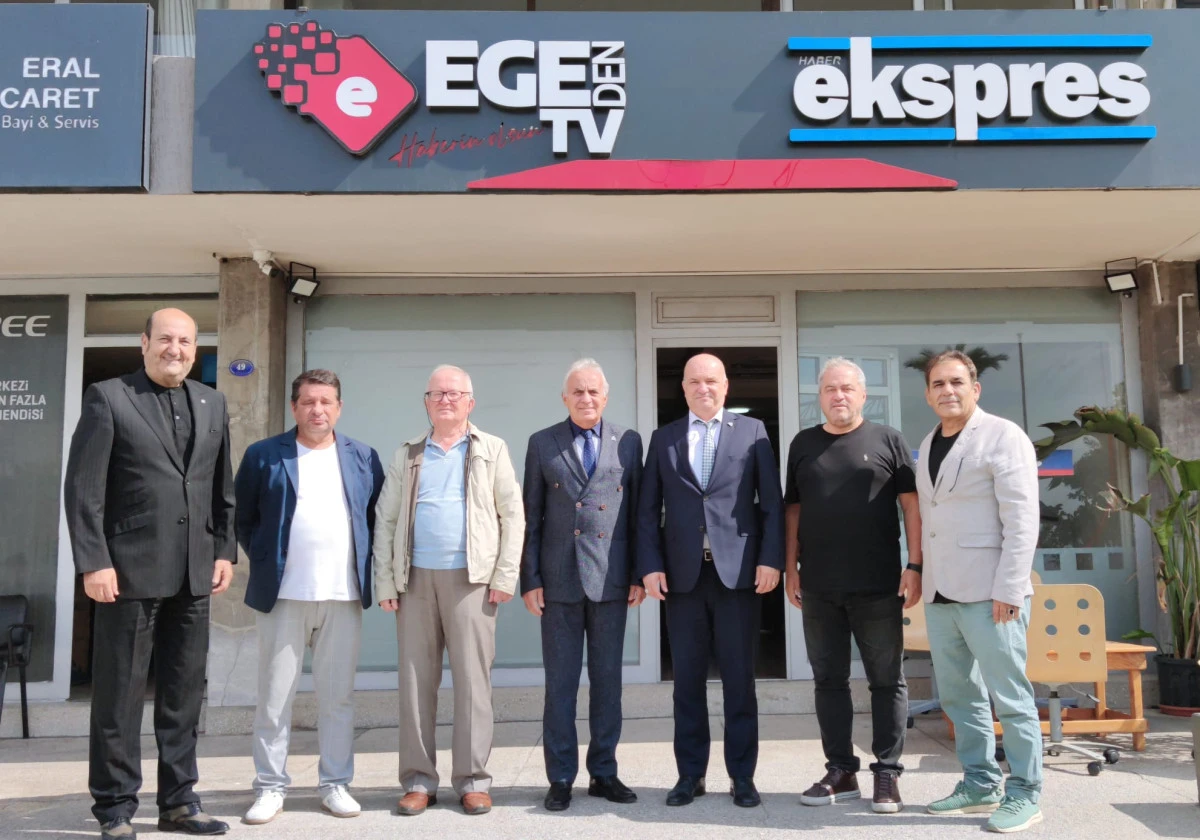 Kutlu Parti İzmir İl Teşkilatı’ndan Haber Ekspres ve Haber Ege TV’ye Ziyaret