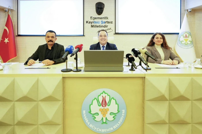 Manisa B&uuml;y&uuml;kşehir Belediyesi 2026 yılı projelerini tanıttı