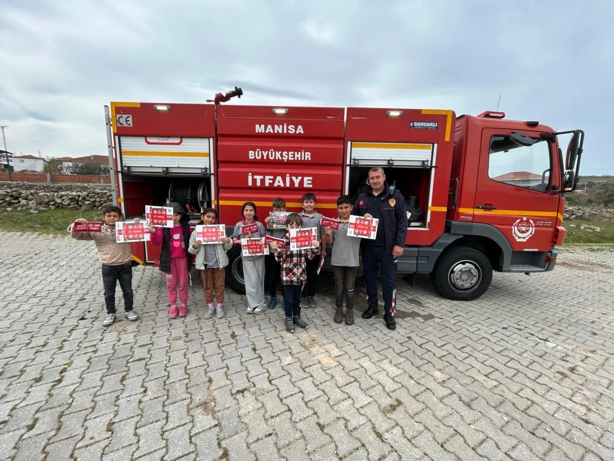 Manisa’da 556 öğrenciye yangın eğitimi