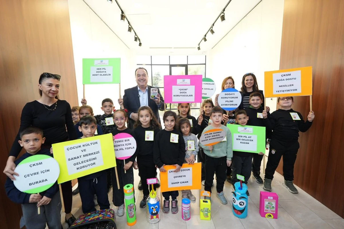 Manisa’da Atık Pil Getirene Zeytin Fidanı Kampanyası Başladı