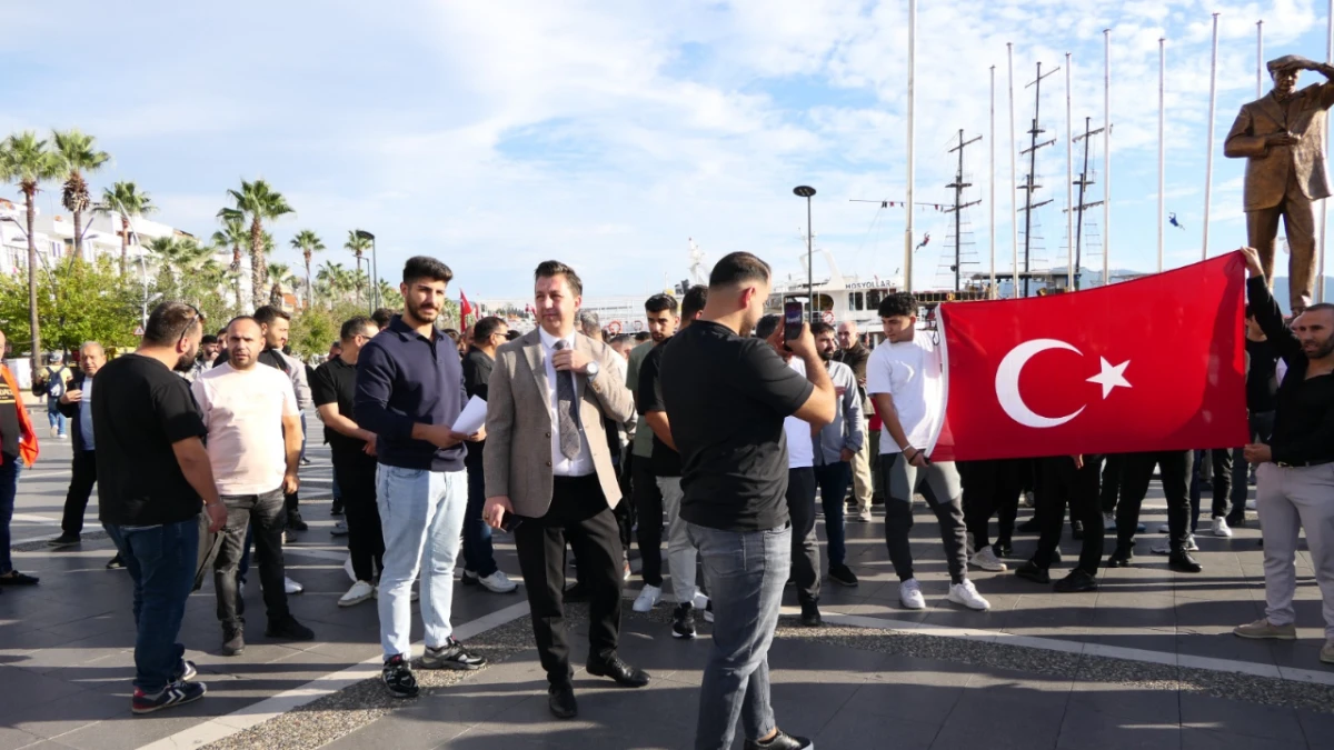 Marmaris’te çarşı düzenlemesine esnaf tepkisi