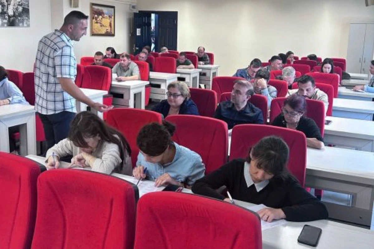 Menderes Belediyesi personeli iş güvenliği eğitimi aldı