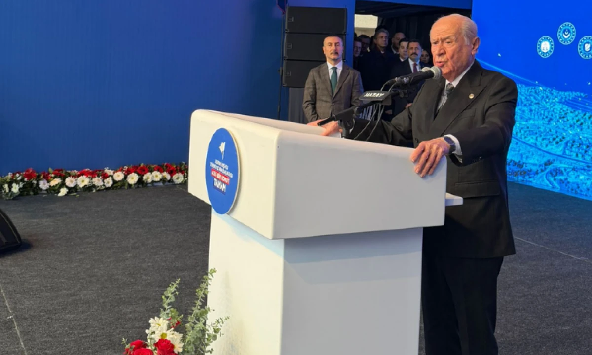 MHP lideri Bah&ccedil;eli: "Erdoğan g&uuml;n&uuml;m&uuml;z&uuml;n S&uuml;leyman'ıdır"