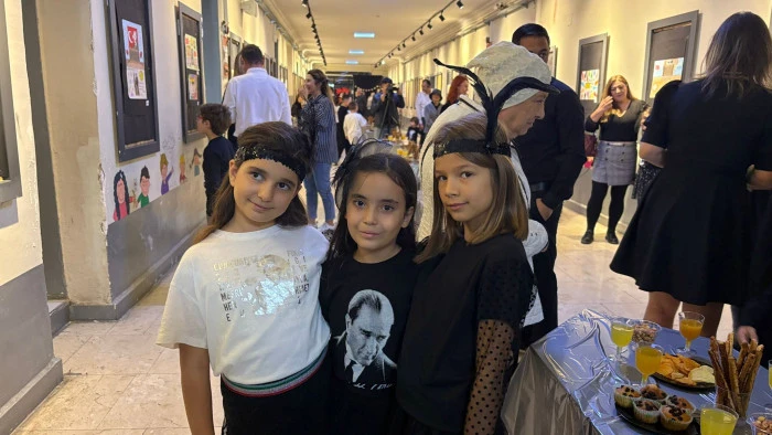 Mustafa Reşitpaşa öğrencilerinden anlamlı 10 Kasım sergisi