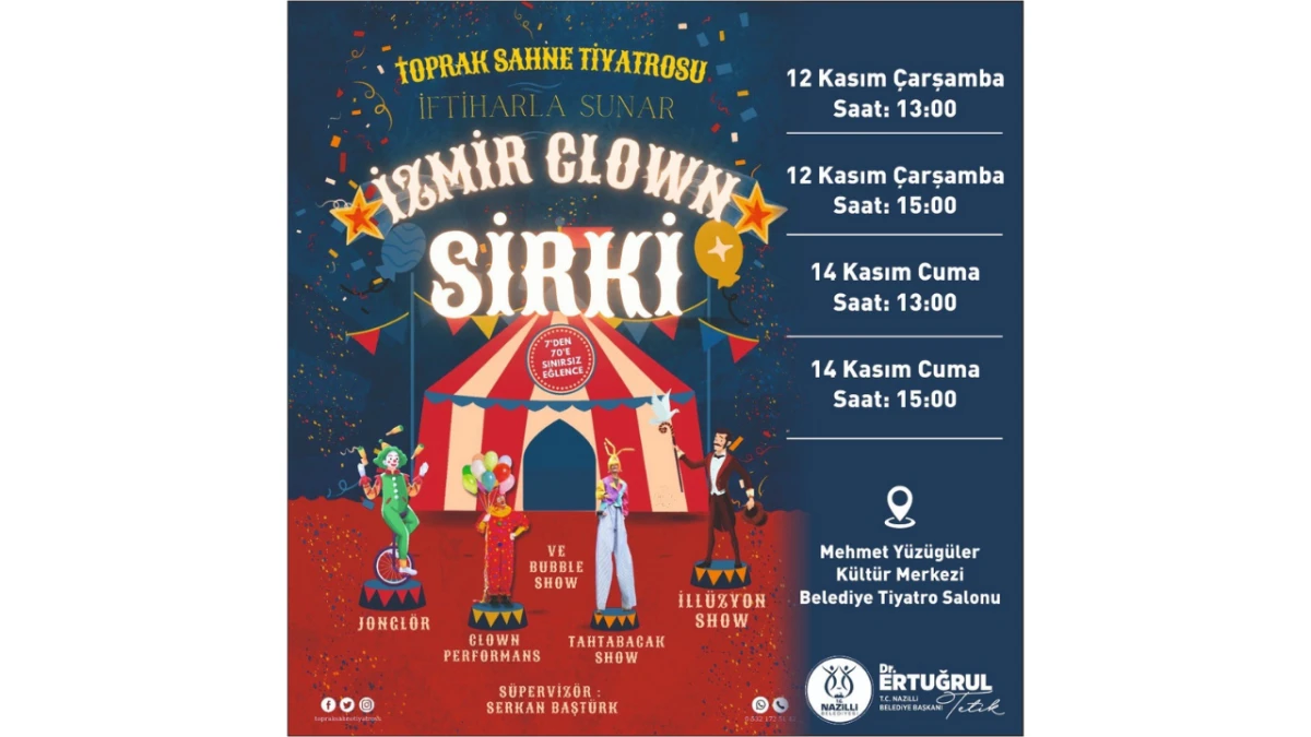 Nazilli Belediyesi’nden çocuklara ara tatil hediyesi