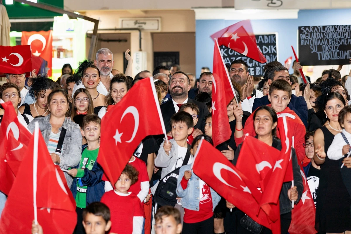 Ödemiş'te Cumhuriyet Bayramı coşkusu